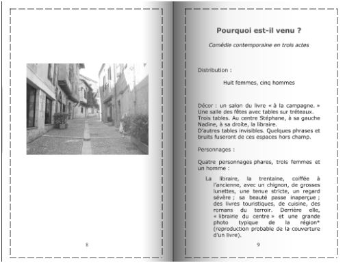  pourquoi est-il venu ? page photo + texte